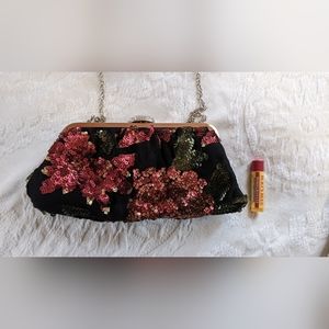 Lula Townsend sequin clutch